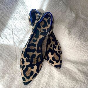Rothy’s Leopard Cloth Pointed Flats